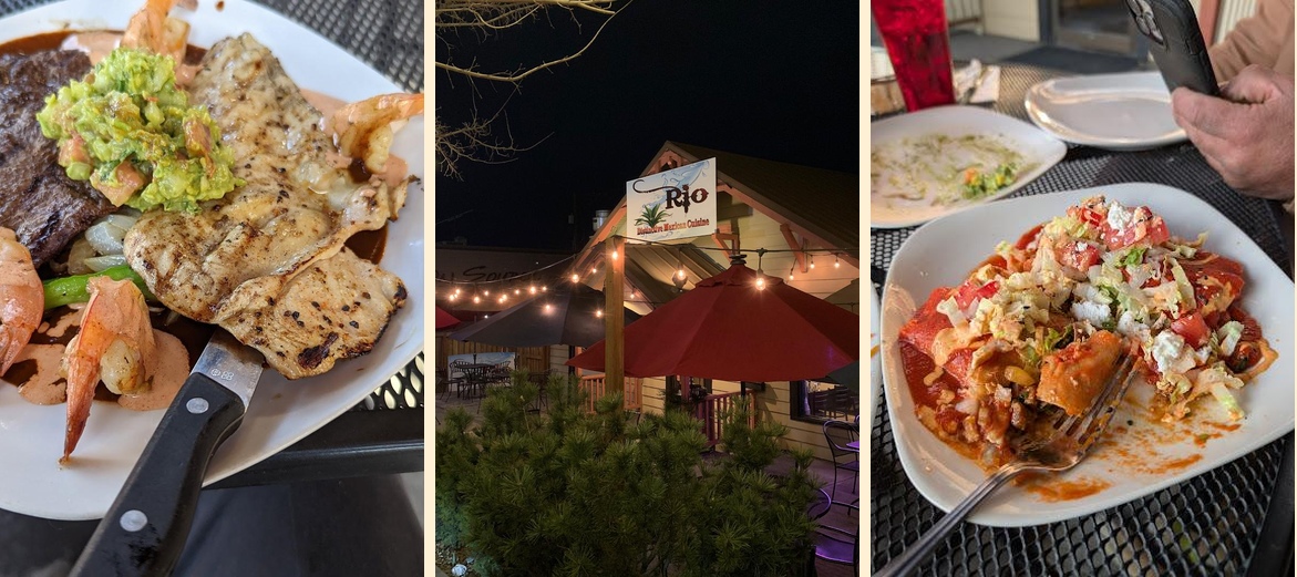 Rio Distinctive Mexican Cuisine Menu